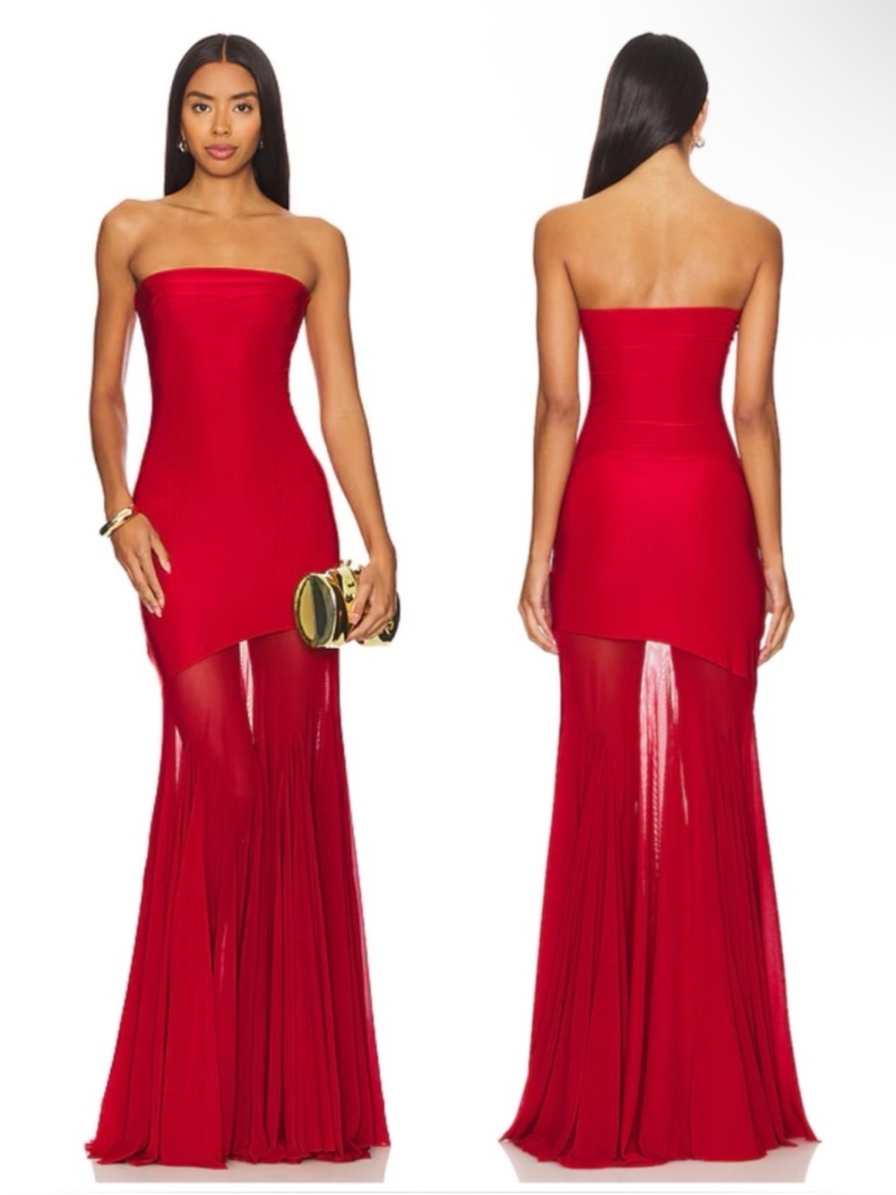 Deme by Gabriella Dahlia Gown in Maroon Size XS